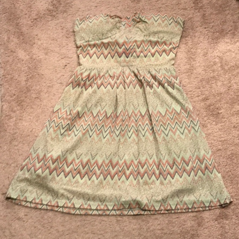 NWOT. Irene’s Story Strapless Dress. Size Medium.